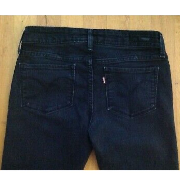 Levi's  Black Slight Curve Skinny Jeans Size 0/25 - Picture 7 of 10